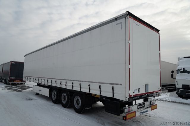 Otvorena poluprikolica sa ceradom KRONE FIRANKA / 2024 ROK / KOSZ NA PALETY / 2 OSIE POD