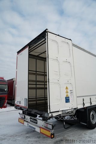 Otvorena poluprikolica sa ceradom KRONE FIRANKA / 2024 ROK / KOSZ NA PALETY / 2 OSIE POD