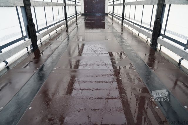 Otvorena poluprikolica sa ceradom KRONE FIRANKA / 2024 ROK / KOSZ NA PALETY / 2 OSIE POD