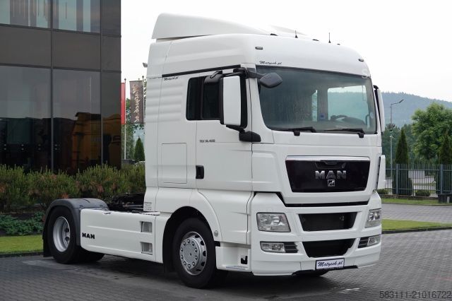 Standard tractor unit MAN TGX 18.480 / RETARDER / EURO 5 / EEV / SPROWADZO