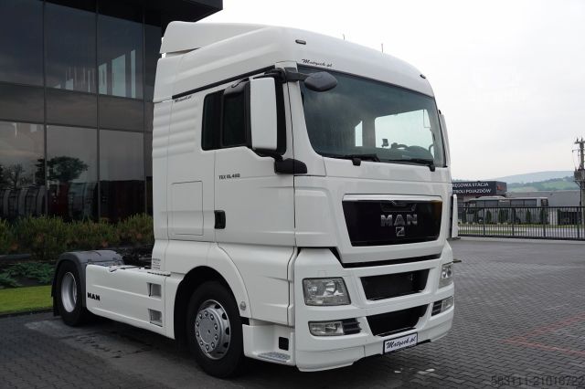 Standard tractor unit MAN TGX 18.480 / RETARDER / EURO 5 / EEV / SPROWADZO