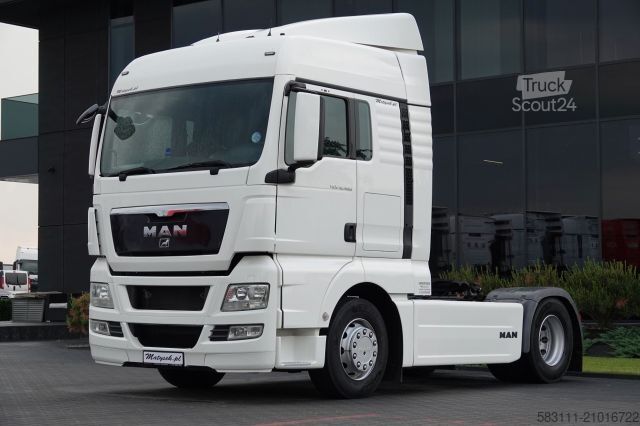 Standard tractor unit MAN TGX 18.480 / RETARDER / EURO 5 / EEV / SPROWADZO