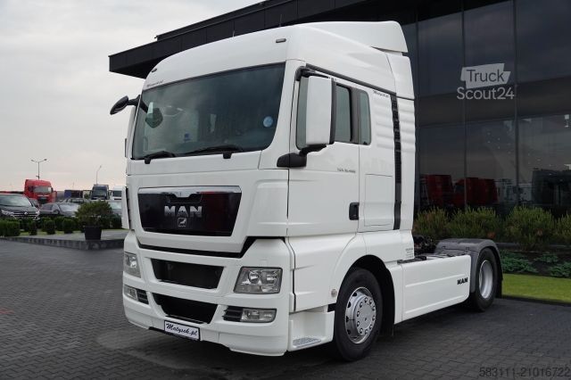 Standard tractor unit MAN TGX 18.480 / RETARDER / EURO 5 / EEV / SPROWADZO