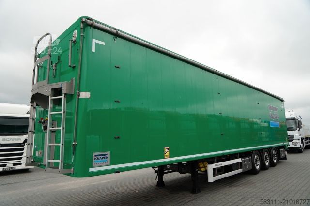 Semi-remorque à plancher roulant KNAPEN RUCHOMA POD?OGA / WALKING FLOOR / 90 m3 / 2021