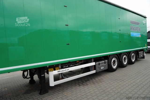Semi-remorque à plancher roulant KNAPEN RUCHOMA POD?OGA / WALKING FLOOR / 90 m3 / 2021
