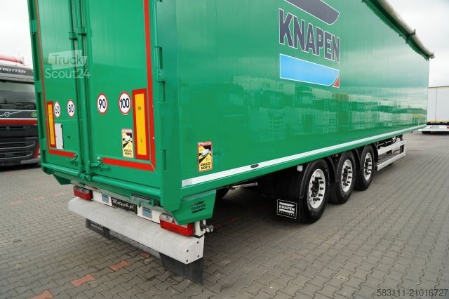 Semi-remorque à plancher roulant KNAPEN RUCHOMA POD?OGA / WALKING FLOOR / 90 m3 / 2021