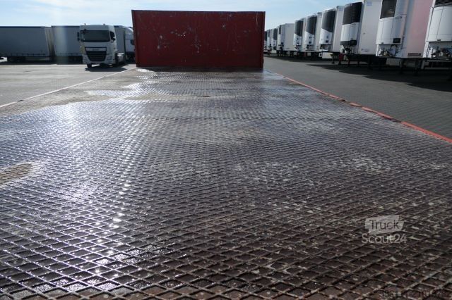 Châssis de semi-remorque HÜFFERMANN CODER / PRZYCZEPA DO BUDOWLANKI / D?ugo?? : 6 M