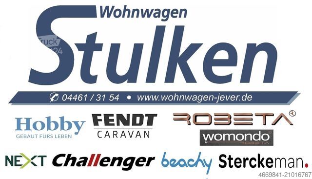 Caravan HOBBY 540 UL Excellent Edition 2026 - Autark, 7" TFT