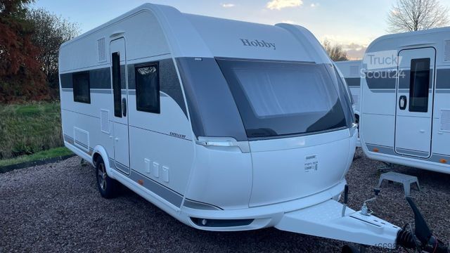 Caravan HOBBY 540 WFU Excellen 2026 - Autark, 7" TFT, C6E usw