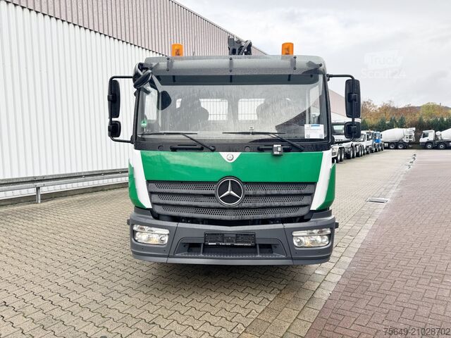 Kravas automašīnai uzstādīts celtnis Mercedes-Benz Atego 1223 L 4x2 Atego 1223 L 4x2 mit Heckkran Atlas 88.3-A2L, Funk