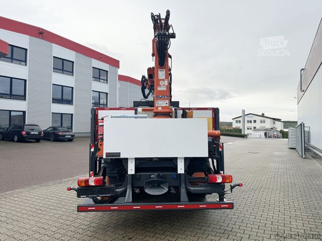 Kravas automašīnai uzstādīts celtnis Mercedes-Benz Atego 1223 L 4x2 Atego 1223 L 4x2 mit Heckkran Atlas 88.3-A2L, Funk