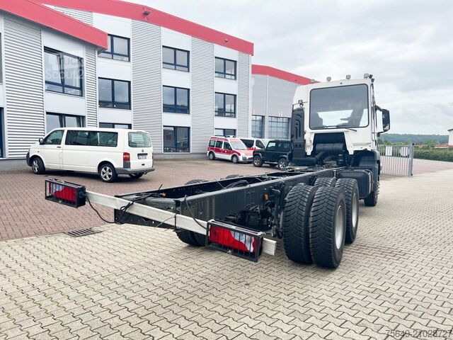 Châssis de camion MAN TGS 33.360/440 6x4 BB TGS 33.360/440 6x4 BB, Häckslerkabine, NMV Nebenantrieb