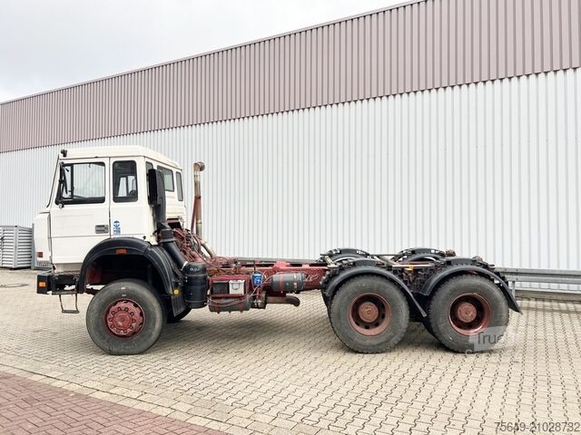 Châssis de camion Iveco-Magirus 260-34 AHW 6x6 260-34 AHW 6x6, V8, Manual, Full Steel