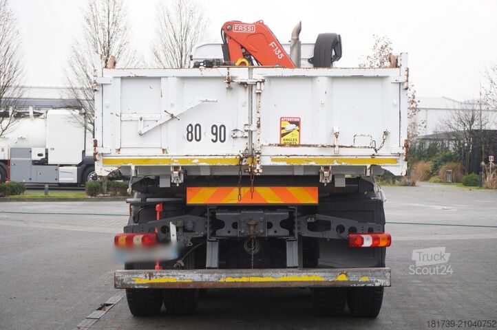 Benne basculante bilatérale Mercedes-Benz Arocs 2636 6x4 / 2-way tipper / Fassi
