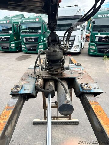Lastbil med flak MAN TGX 26.520 Baustoffpritsche PALFINGER