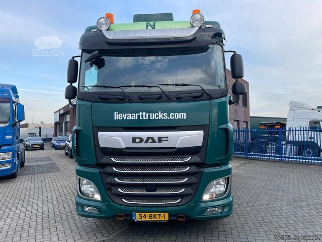 Tracteur standard DAF XF 480 FTP PTO / Tipper + Walking Floor Hydraul...