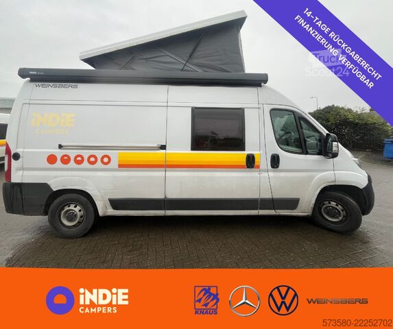 Autorulotă 2024 Fiat Ducato Weinsberg CaraBus | Schaltgetriebe | Aufstelldach