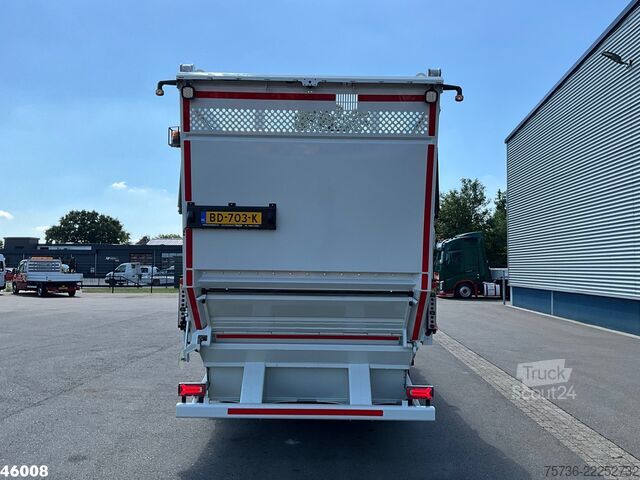 Atkritumu savākšanas transportlīdzeklis DAF FAN XD 220 Hiab 23 Tonmeter laadkraan FULL ELEC...
