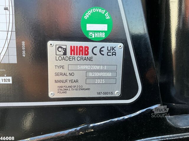 Hulladékgyűjtő jármű DAF FAN XD 220 Hiab 23 Tonmeter laadkraan FULL ELEC...