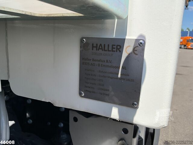 Hulladékgyűjtő jármű DAF FAN XD 220 Hiab 23 Tonmeter laadkraan FULL ELEC...