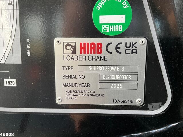 Hulladékgyűjtő jármű DAF FAN XD 220 Hiab 23 Tonmeter laadkraan FULL ELEC...