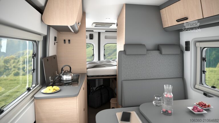 SUNLIVING V 55 SP TENTTOP - COMFORT EDITION MINI VAN Z W.C.-jem NOVO SUNLIVING V 55 SP TentTop - COMFORT EDITION