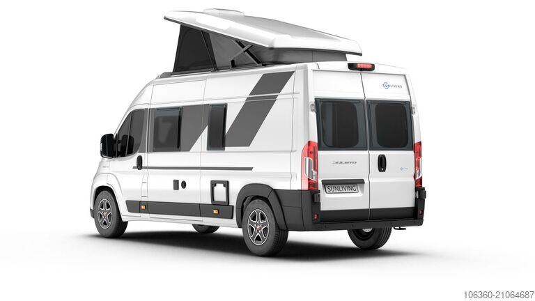 SUNLIVING V 60 SP TENTTOP - COMFORT EDITION MINI VAN MED TOALETT, NY SUNLIVING V 60 SP TentTop - COMFORT EDITION