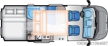 SUNLIVING V 60 SP TENTTOP - COMFORT EDITION MINI VAN MED TOALETT, NY SUNLIVING V 60 SP TentTop - COMFORT EDITION