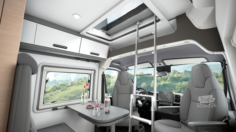 SUNLIVING V 60 SP TENTTOP - COMFORT EDITION MINI VAN MED TOALETT NY SUNLIVING V 60 SP TentTop - COMFORT EDITION