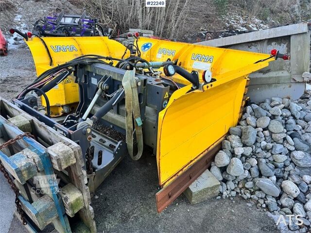 Vama EAU4800K lama spartineve pieghevole ad ali per camion Vama EAU4800K folding wing plow for truck