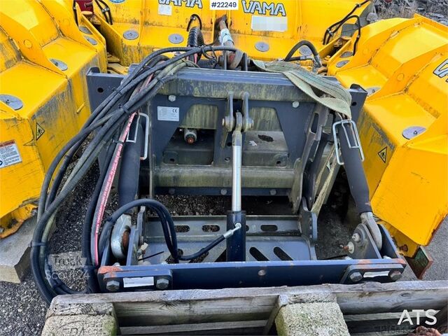 Vama EAU4800K lama spartineve pieghevole ad ali per camion Vama EAU4800K folding wing plow for truck