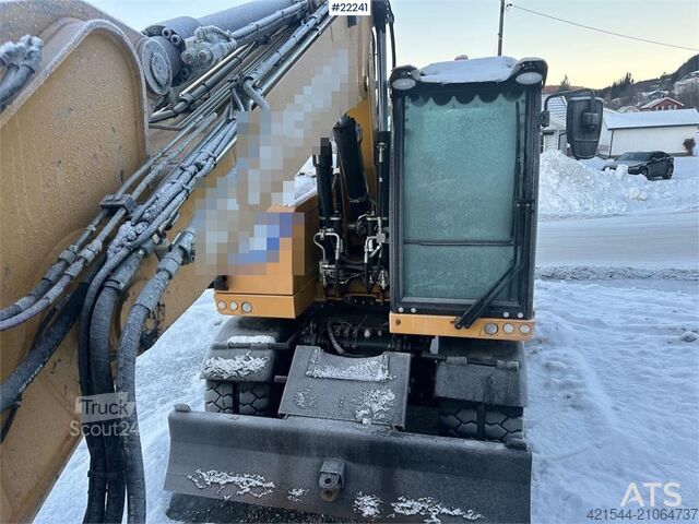 Escavatore gommato CAT M314F wheeled excavator w/ two buckets, Gigant tra