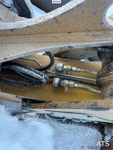 Escavatore gommato CAT M314F wheeled excavator w/ two buckets, Gigant tra