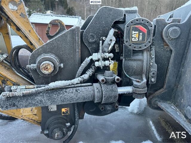 Escavatore gommato CAT M314F wheeled excavator w/ two buckets, Gigant tra