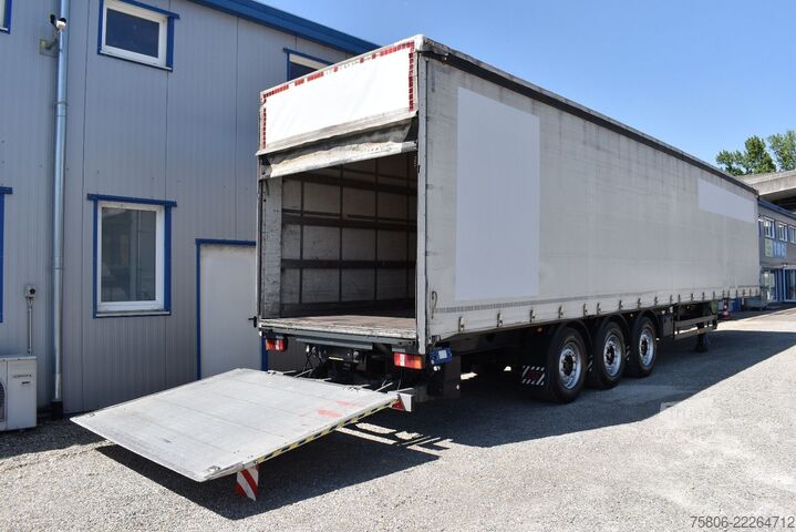 Semirremolque abierto con toldo SCHWARZMÜLLER SPA 3/E Curtainsider Edscha  LBW