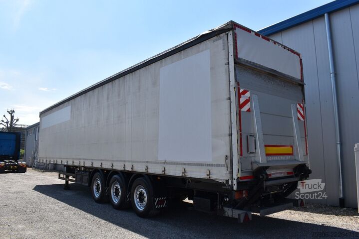 Semirremolque abierto con toldo SCHWARZMÜLLER SPA 3/E Curtainsider Edscha  LBW
