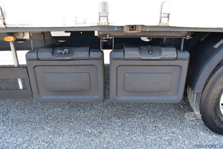Semirremolque abierto con toldo SCHWARZMÜLLER SPA 3/E Curtainsider Edscha  LBW
