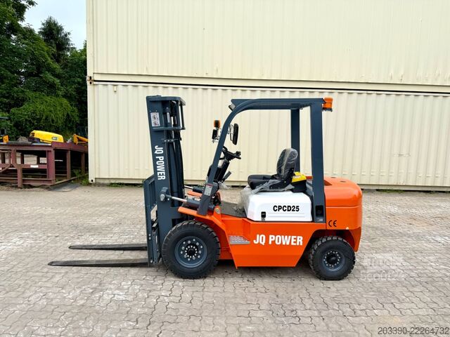 Ön yükleyici forklift  JQ Power CPCD25 / 2.5T Diesel / Sideshift / 2026