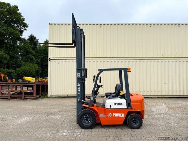 Ön yükleyici forklift  JQ Power CPCD25 / 2.5T Diesel / Sideshift / 2026