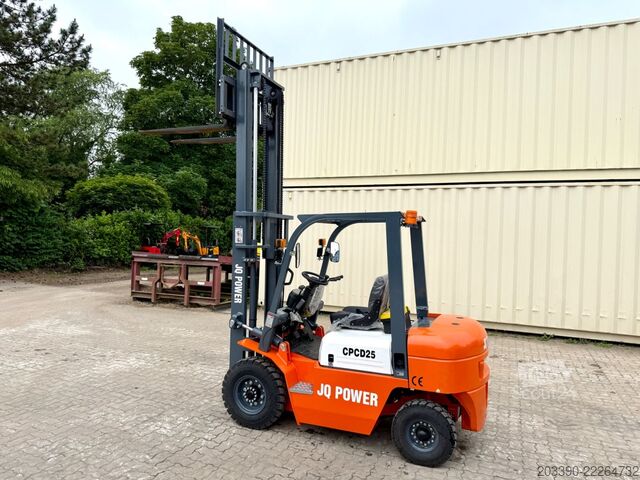 Ön yükleyici forklift  JQ Power CPCD25 / 2.5T Diesel / Sideshift / 2026