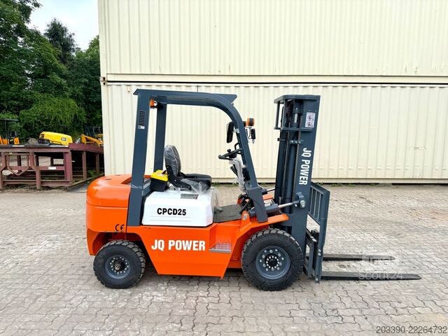 Ön yükleyici forklift  JQ Power CPCD25 / 2.5T Diesel / Sideshift / 2026