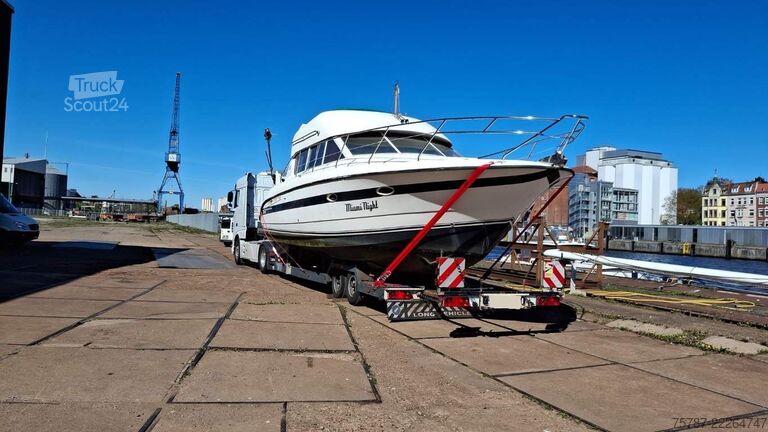 Puoliperävaunu  Boots- boat Auflieger Vidal, 2 Achs