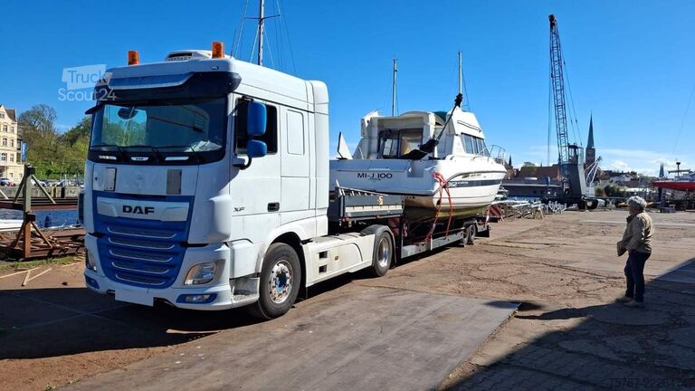 Puoliperävaunu  Boots- boat Auflieger Vidal, 2 Achs