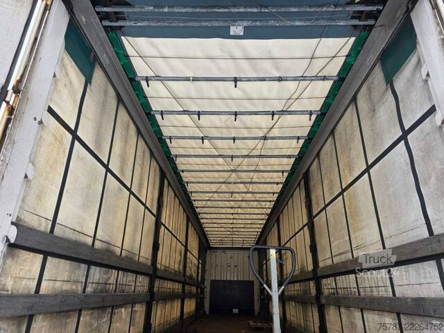 Naczepa otwarta z plandeką KRONE Joloda Mega Gardine, Lift, Hubdach