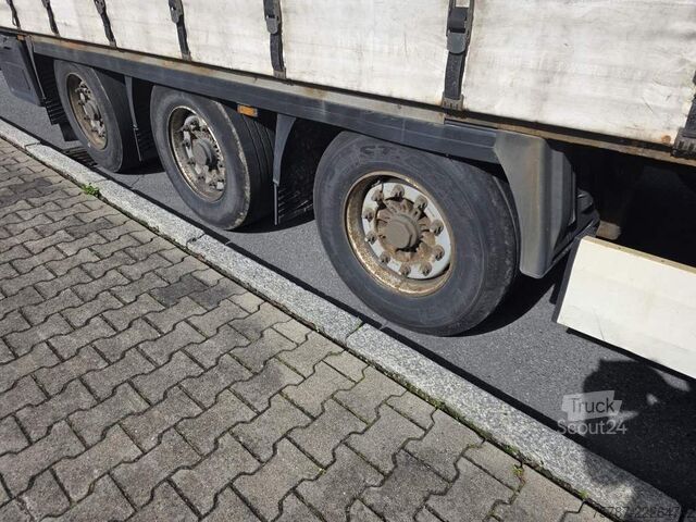 Naczepa otwarta z plandeką KRONE Joloda Mega Gardine, Lift, Hubdach