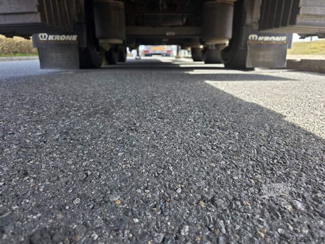Naczepa otwarta z plandeką KRONE Joloda Mega Gardine, Lift, Hubdach