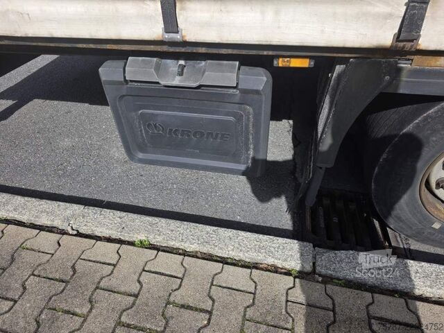 Naczepa otwarta z plandeką KRONE Joloda Mega Gardine, Lift, Hubdach
