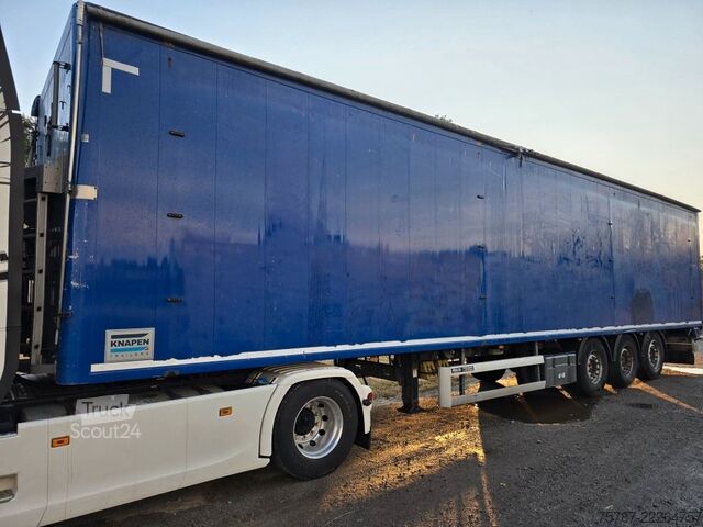 Semitilhenger med walking floor KNAPEN 92 cabm Schubboden, Lift, SAF Scheibe