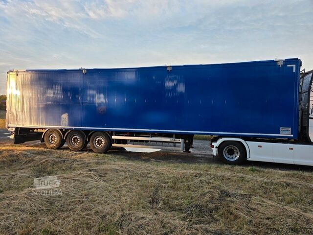 Semitilhenger med walking floor KNAPEN 92 cabm Schubboden, Lift, SAF Scheibe