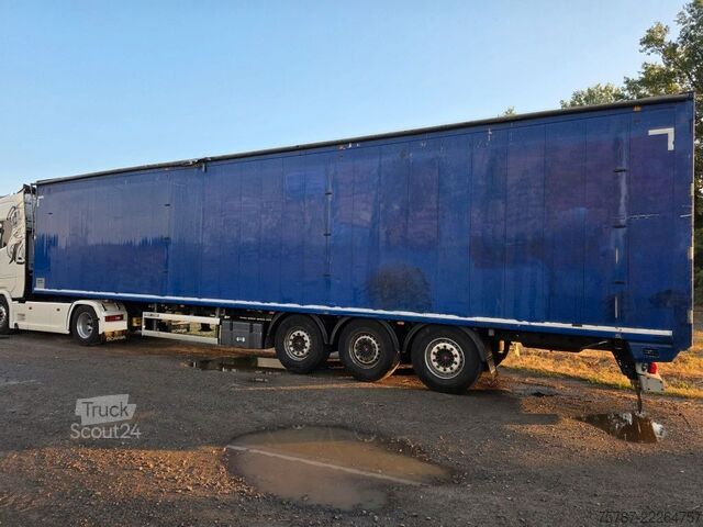 Semitilhenger med walking floor KNAPEN 92 cabm Schubboden, Lift, SAF Scheibe